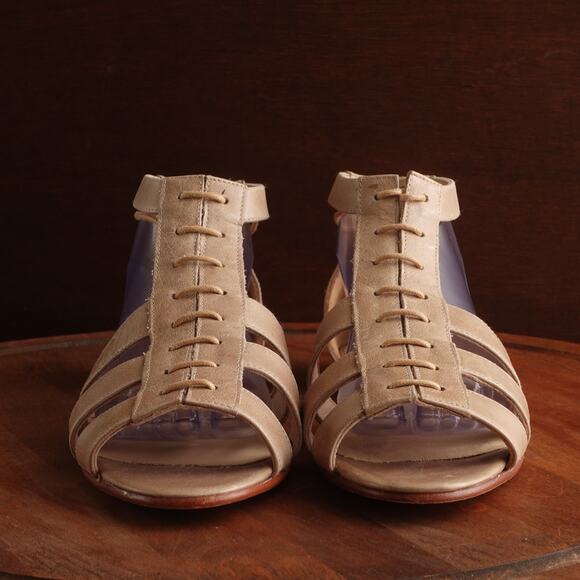 Wolverine Sandals Womens SZ 11B Brown Samantha Pleet Leather 1000 Mile Flat Boho - Picture 3 of 16